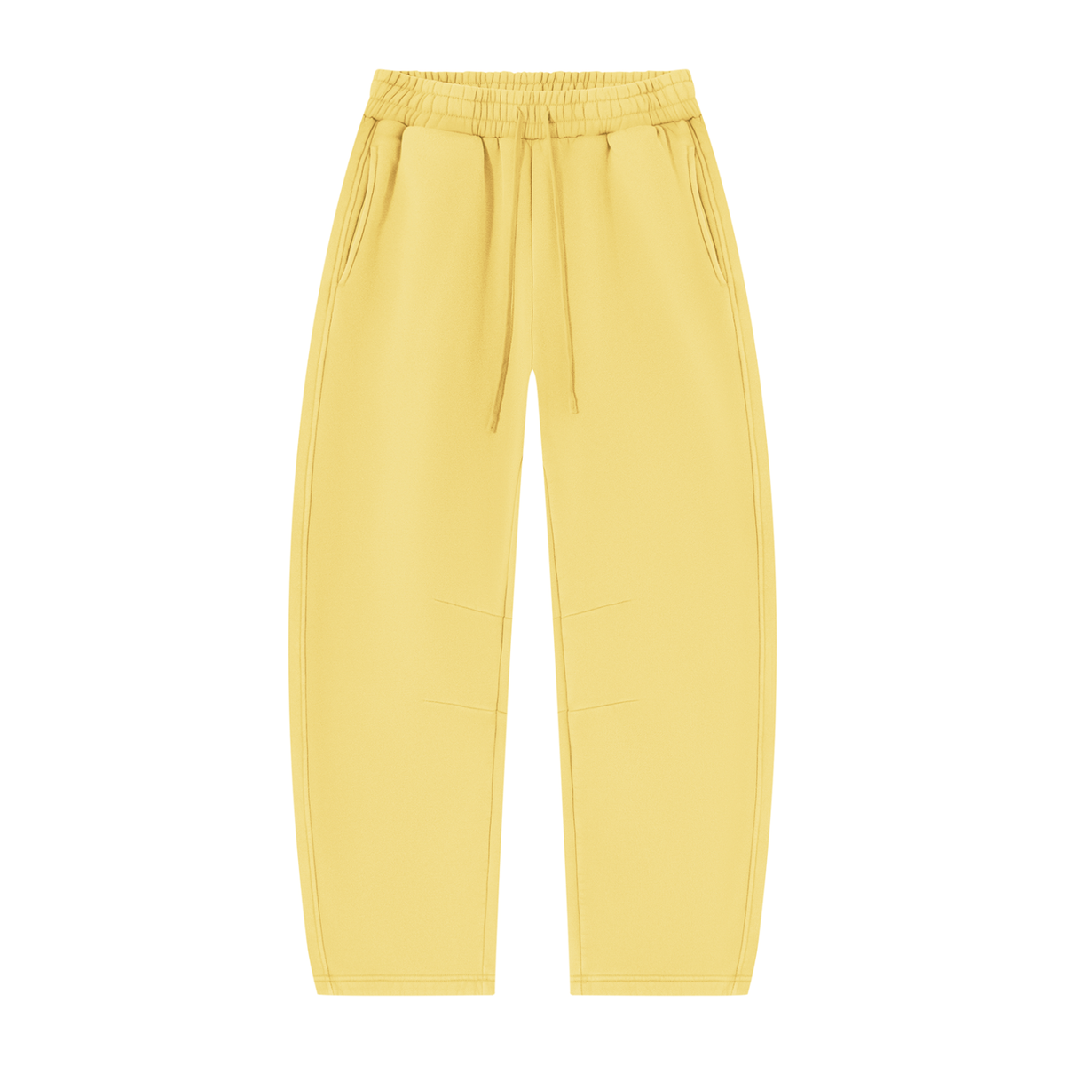 Sweatpants in Light Yellow