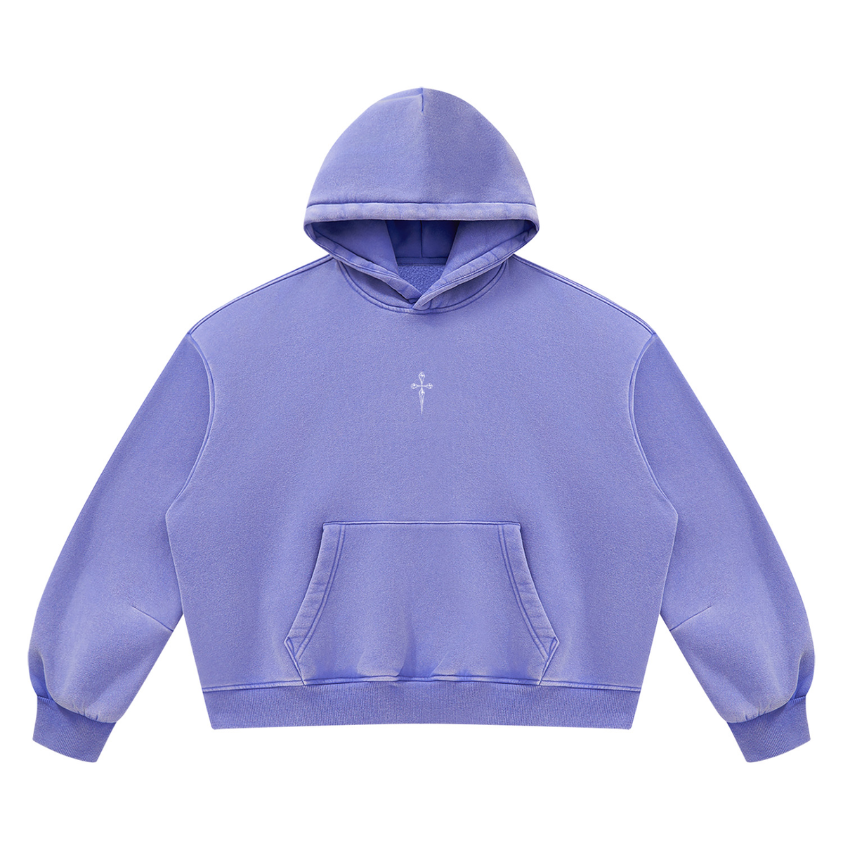 Hoodie in Purple
