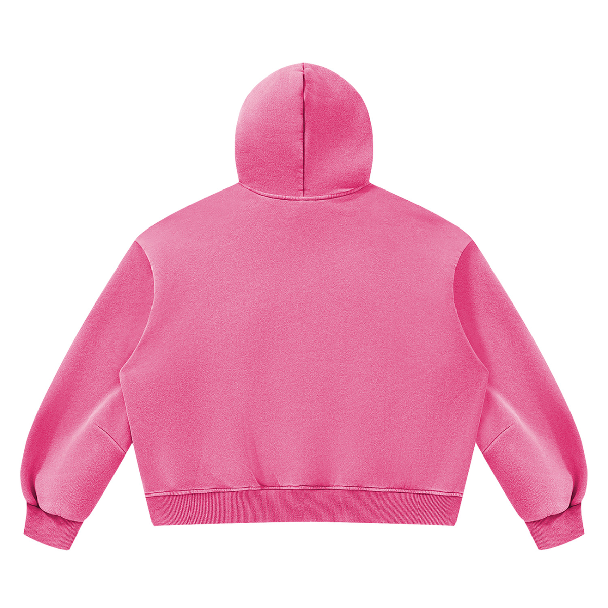 Hoodie in Rose Red