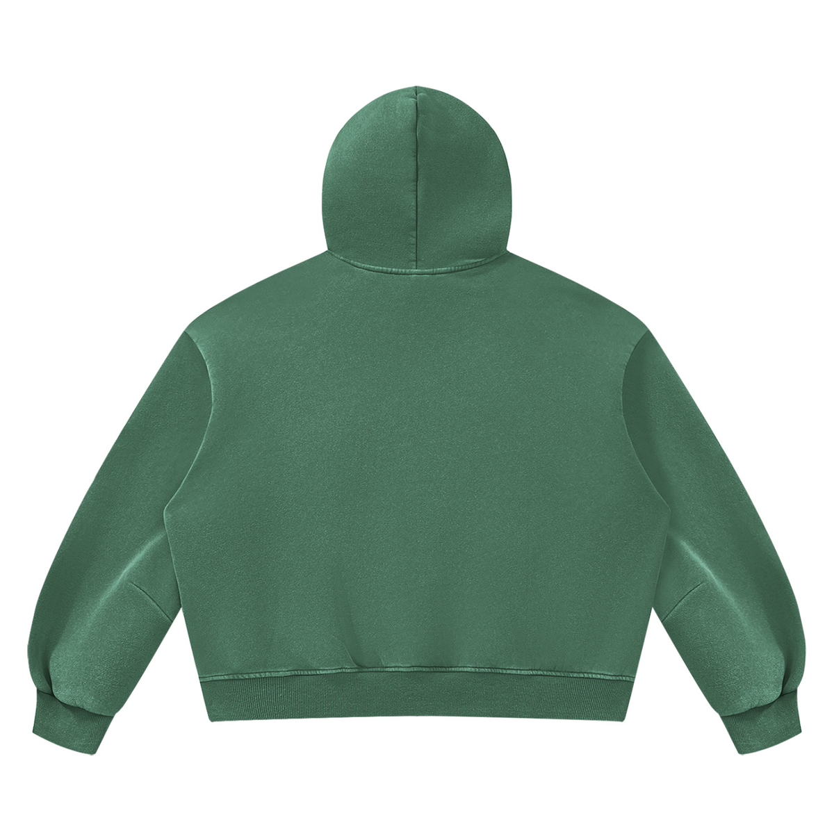 Hoodie in Dark Green