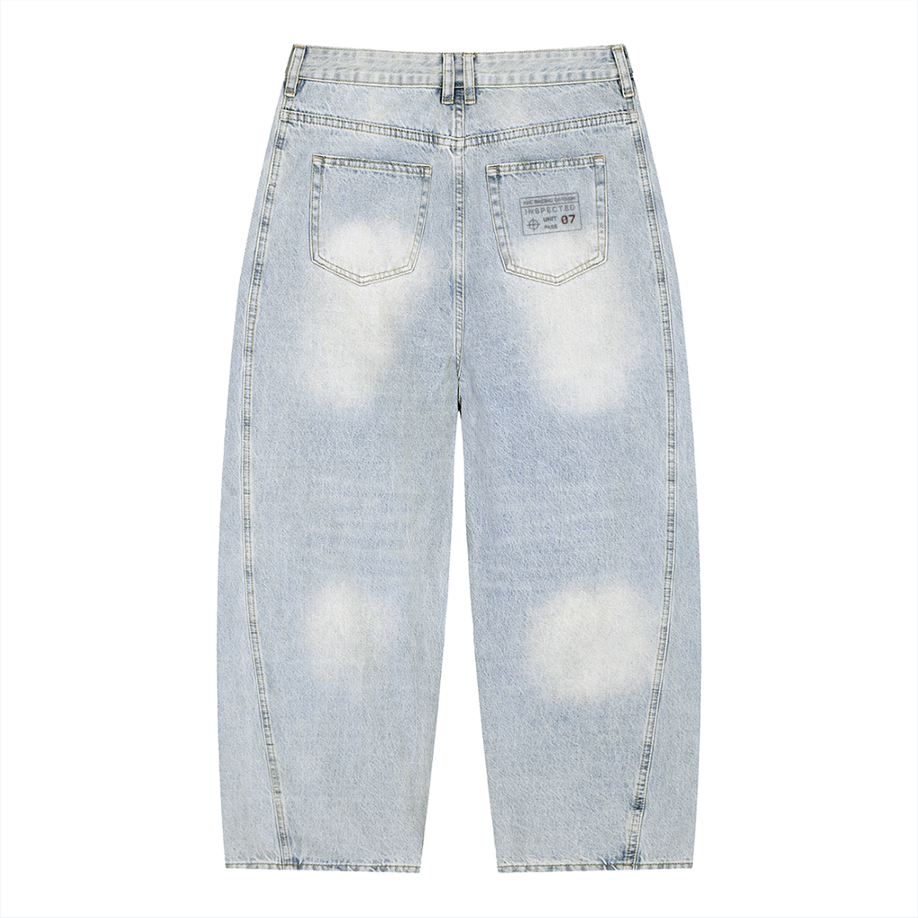 Paddock Jeans in Light Blue — back