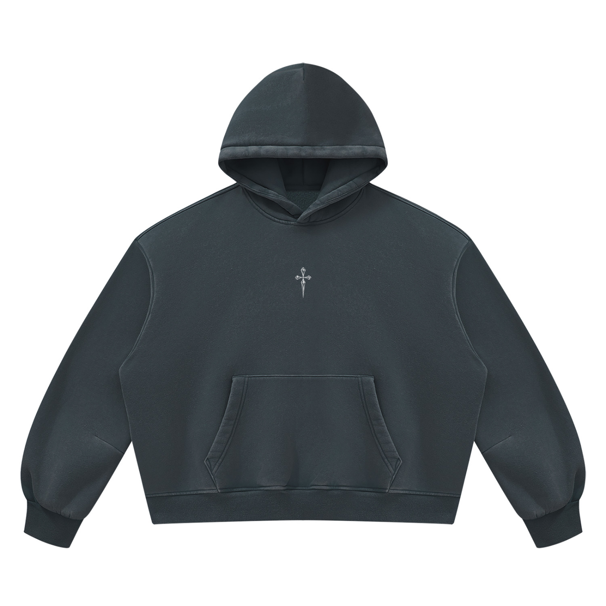 Hoodie in Navy Blue