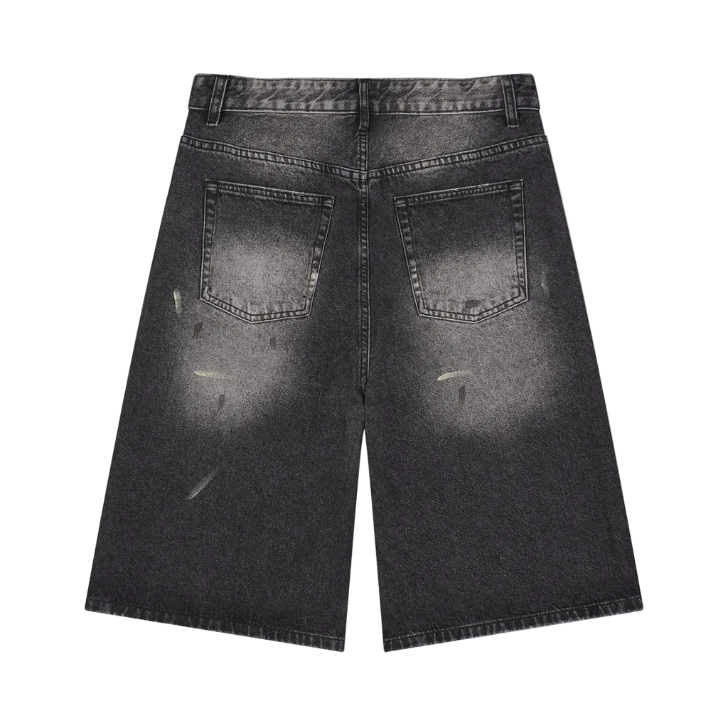 Penance Shorts in Black — back
