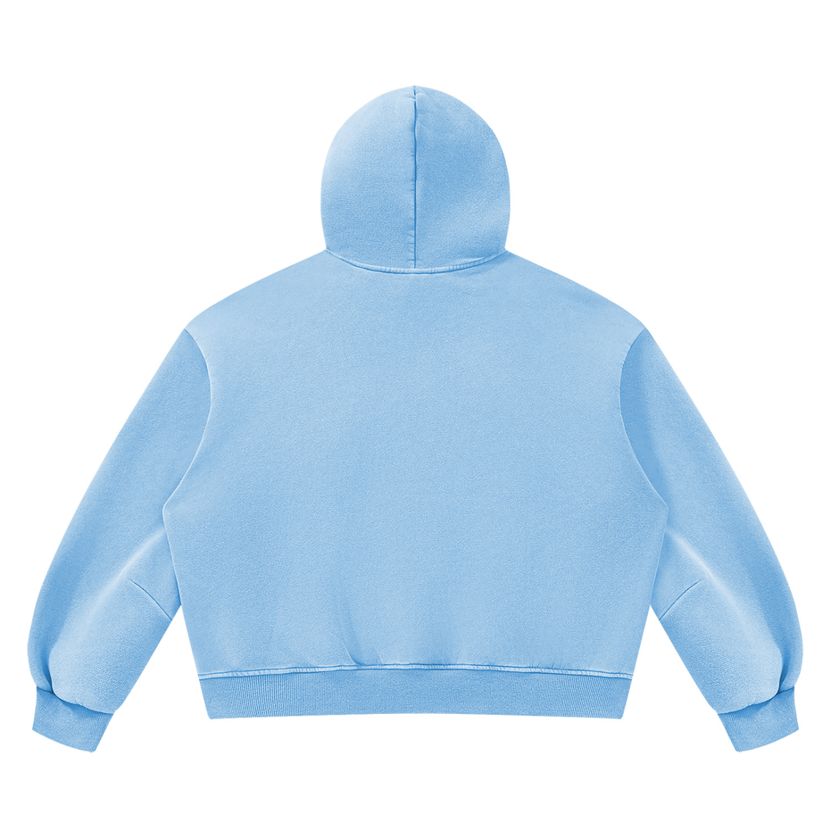 Hoodie in Light Blue