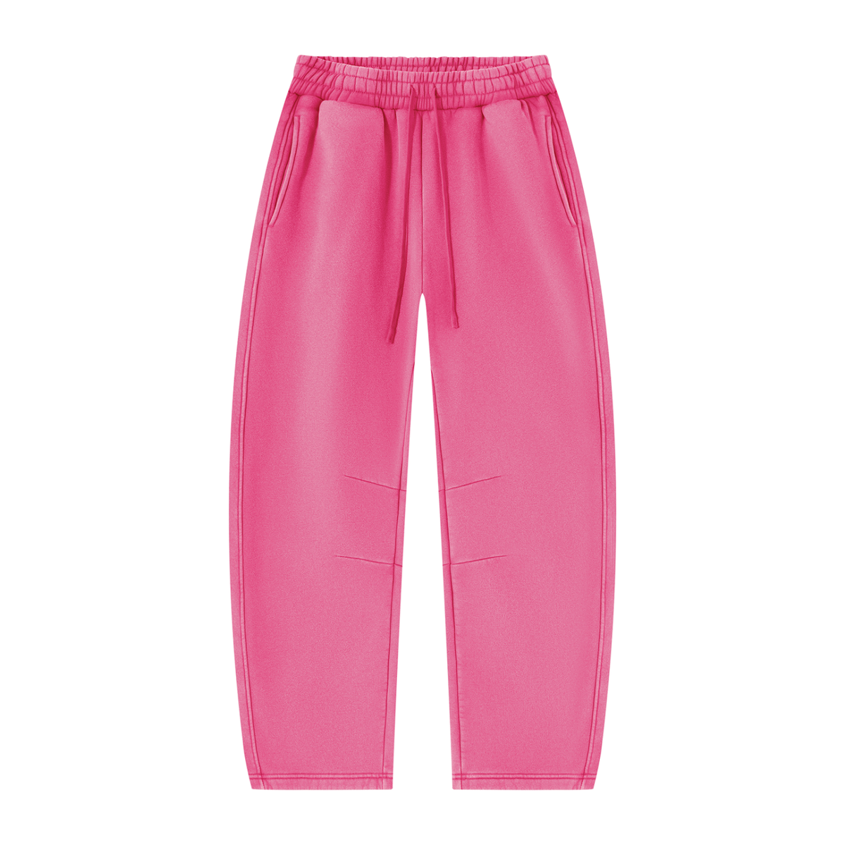 Sweatpants in Rose Red