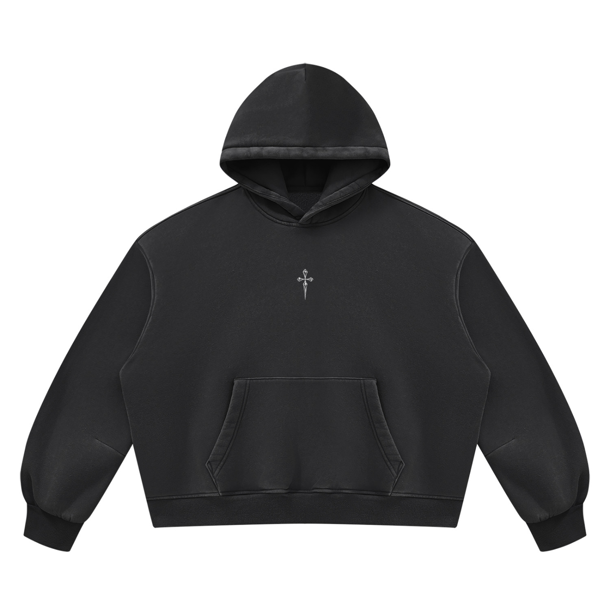Hoodie in Black
