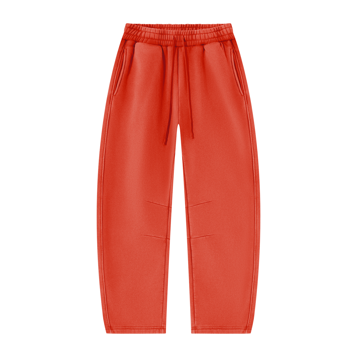 Sweatpants in Washed Red