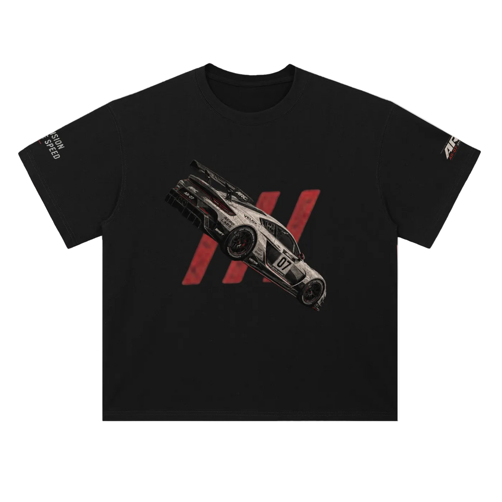 AR-07 Tee in Classic Black — front