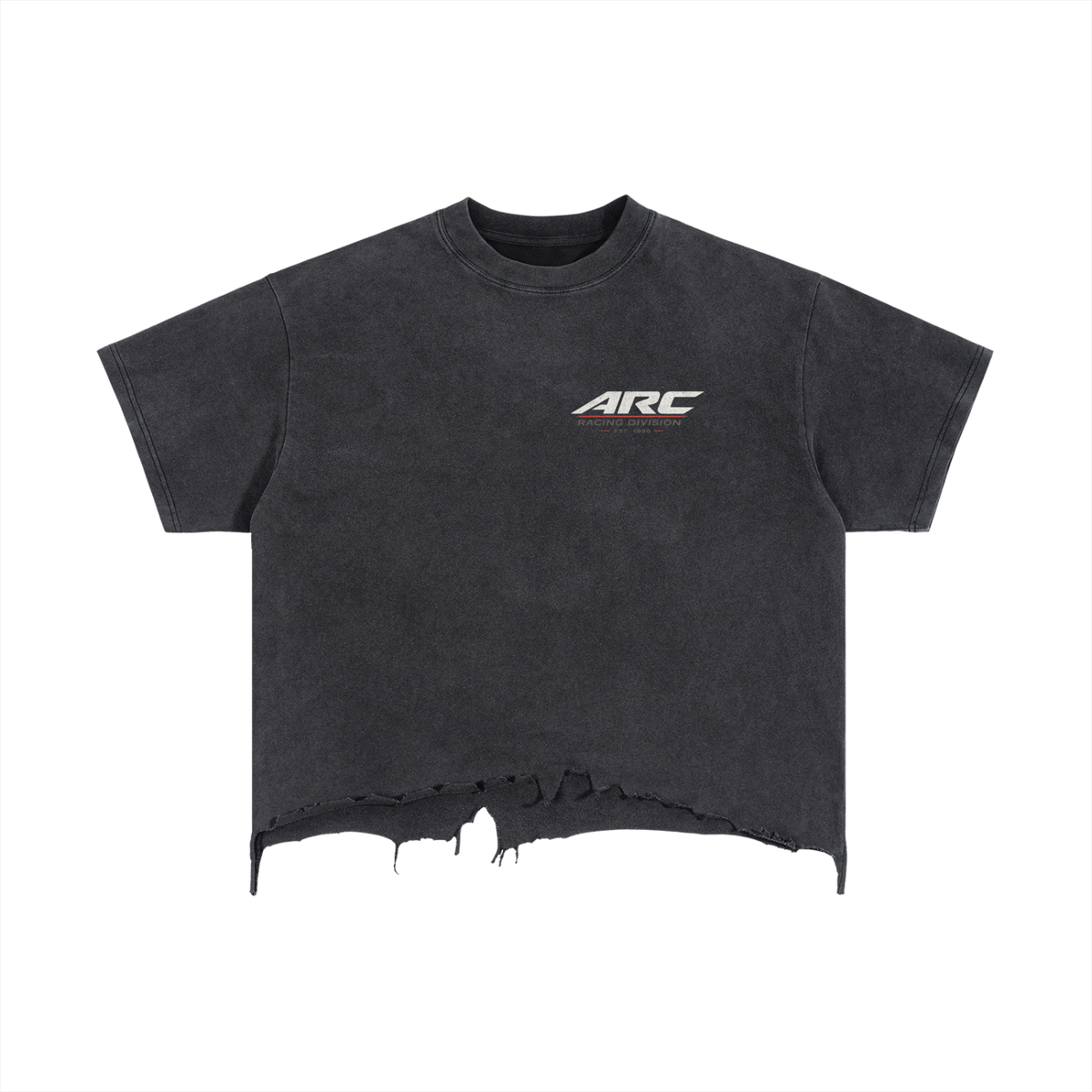 Salvage Tee in Black — front