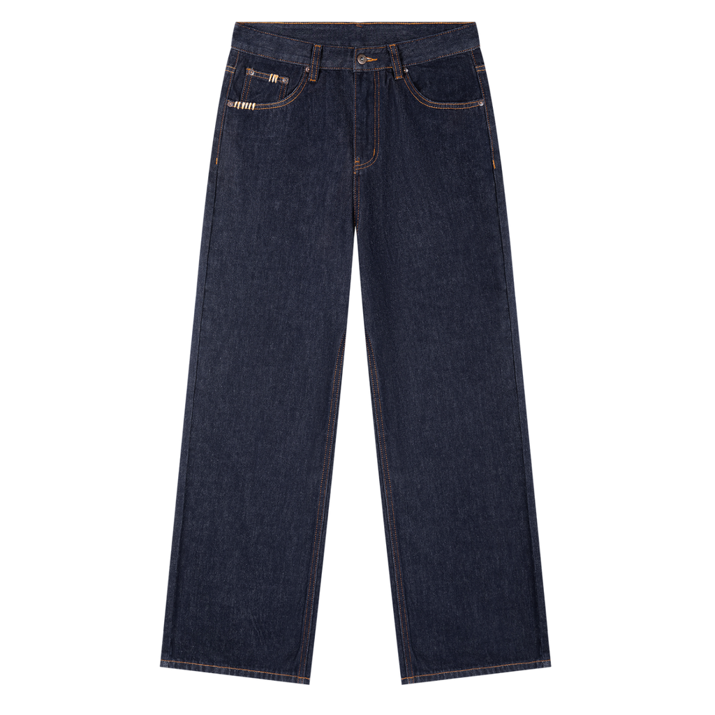 Contrast Stitch Jeans