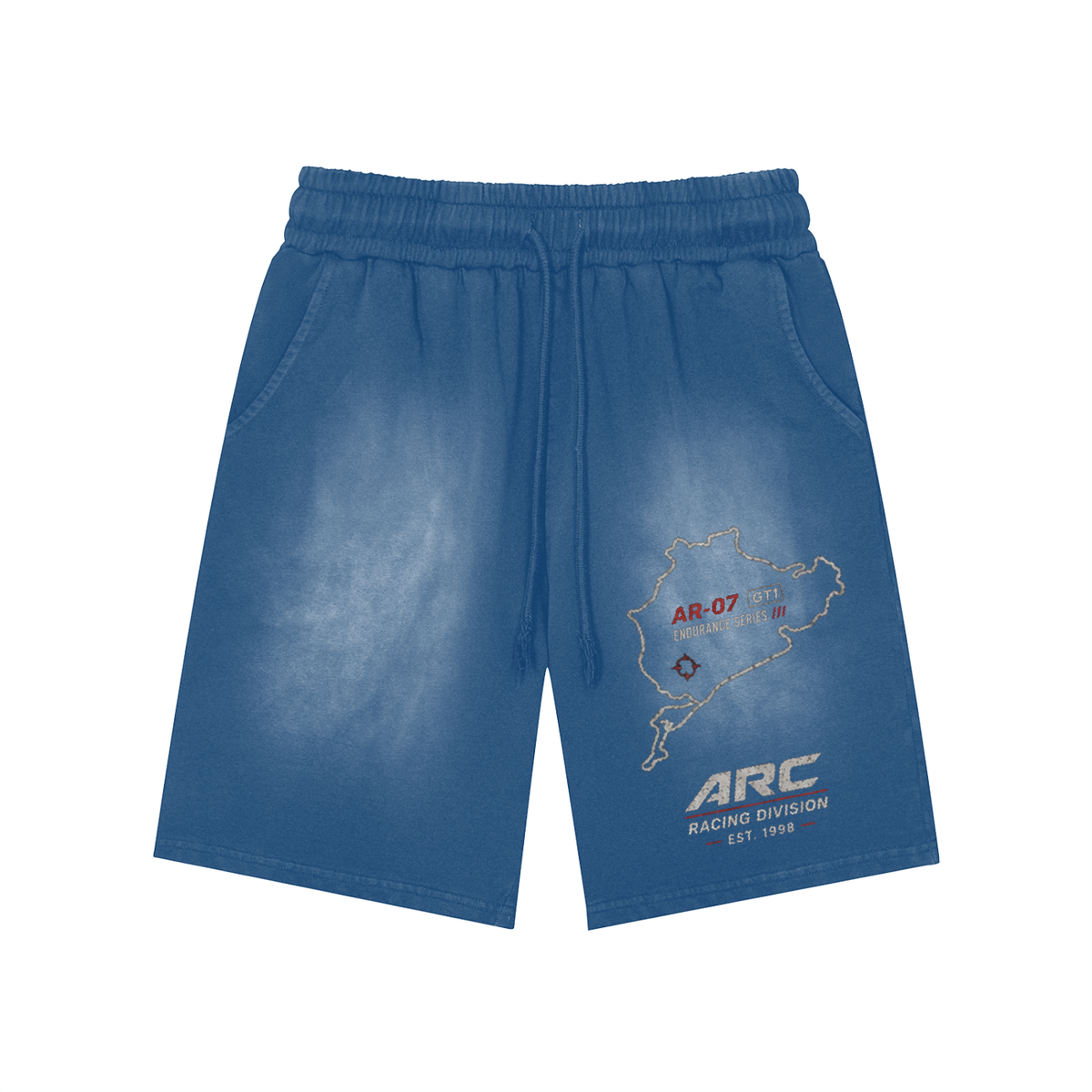 AR-07 Shorts in Blue — front