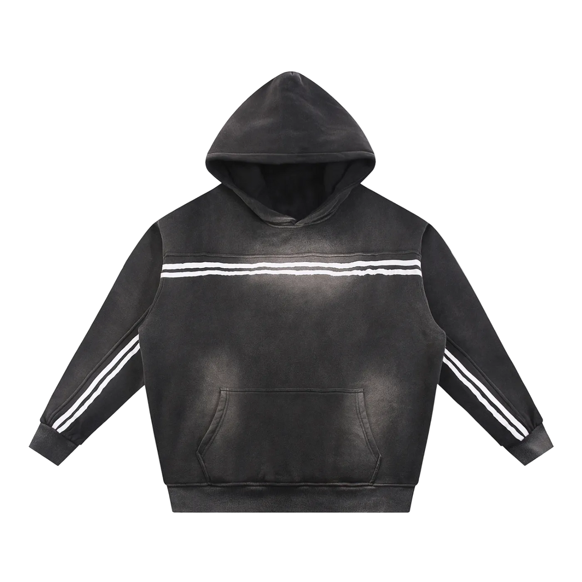 Cathedral Hoodie in Black — front