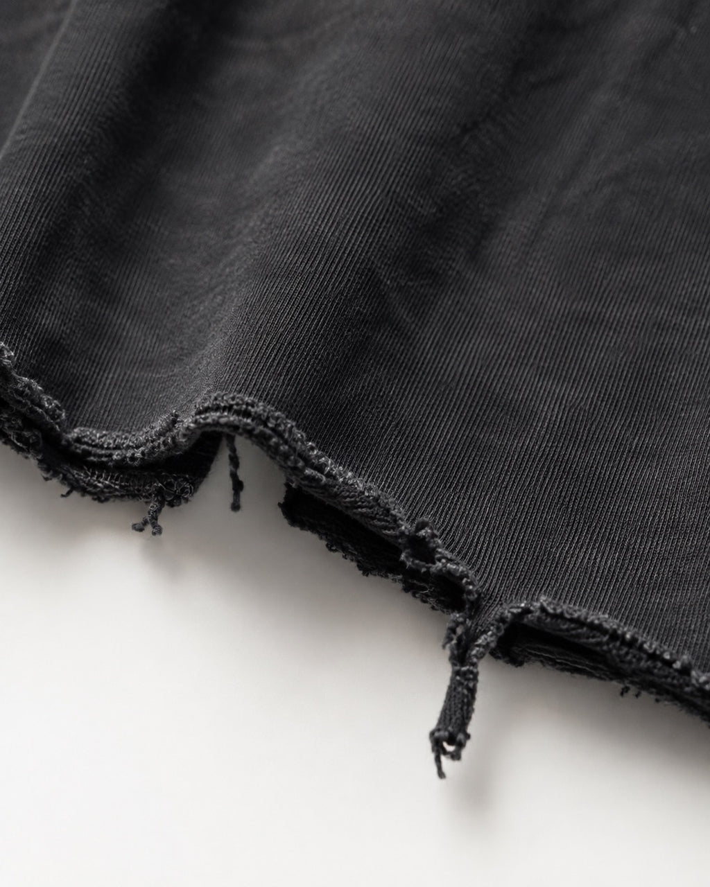 Salvage Tee in Black — detail