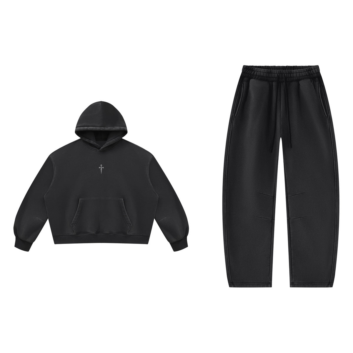 Sweatset in Black