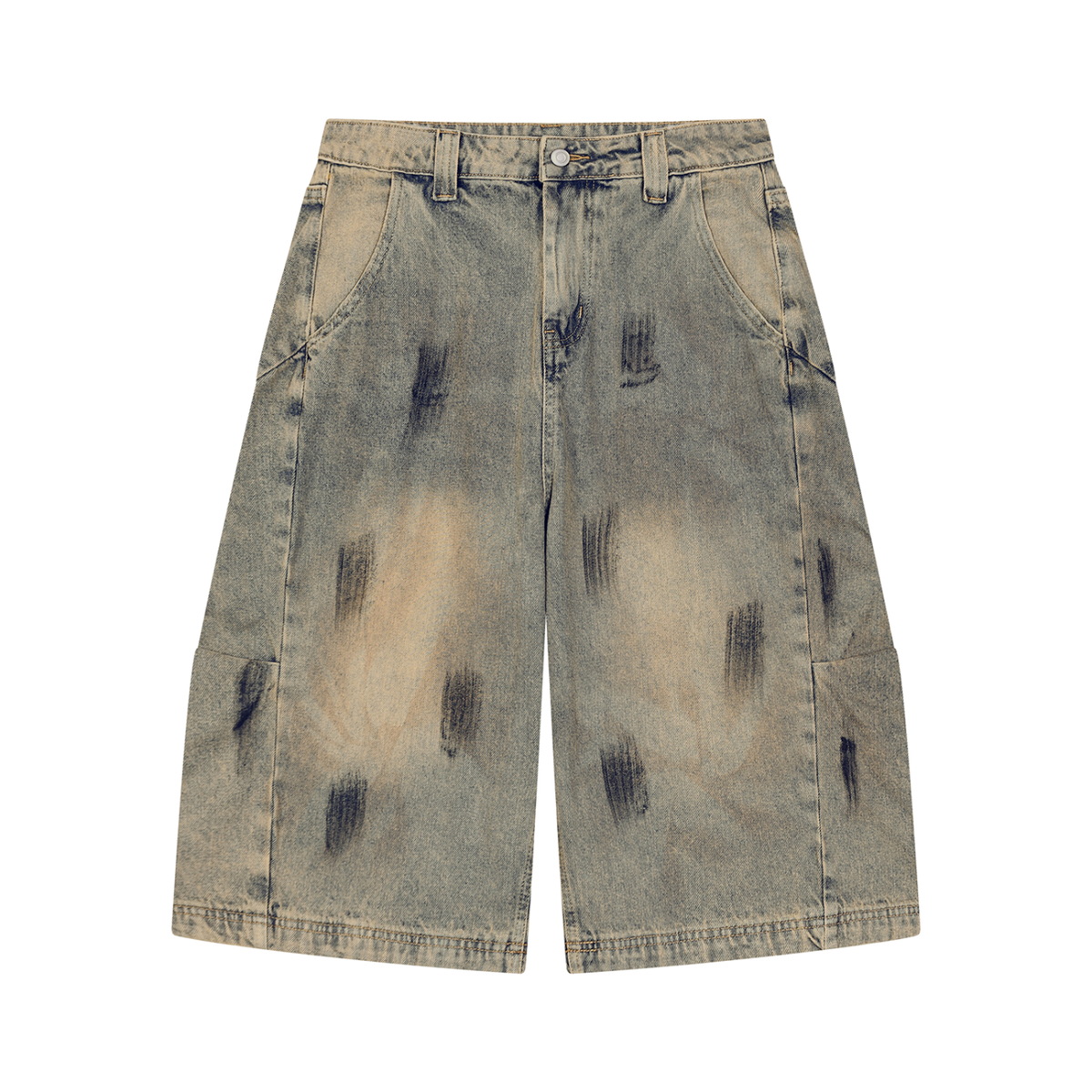 Tread Shorts in Sand Wash — front