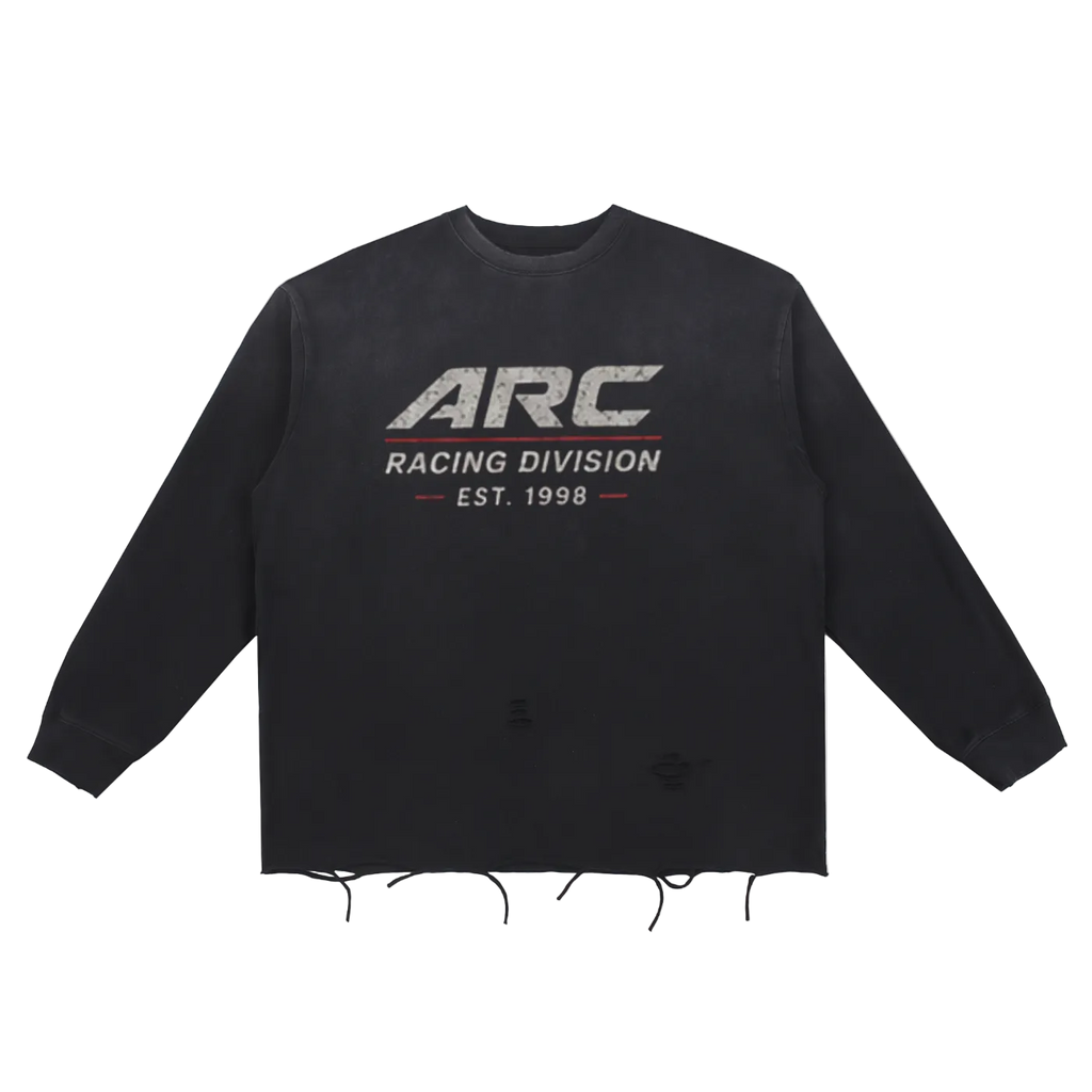 Night Session Tee in Black — front