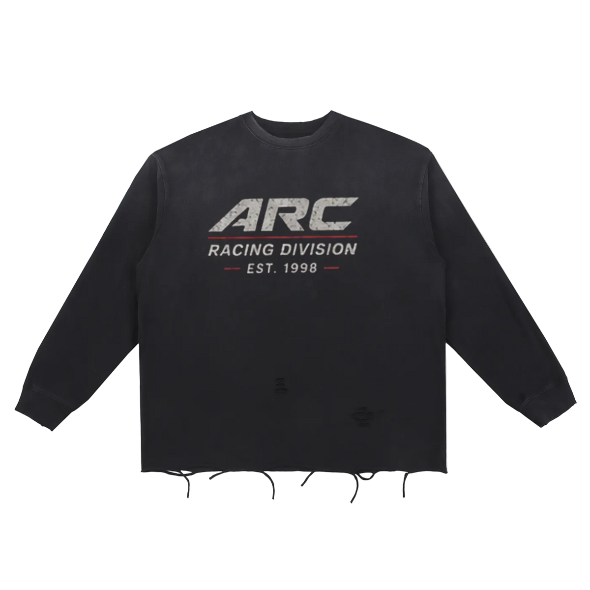 Night Session Tee in Black — front