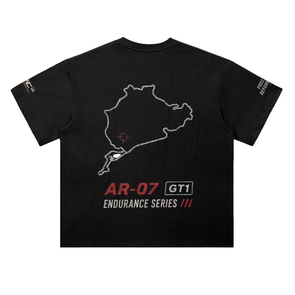 AR-07 Tee in Classic Black — back