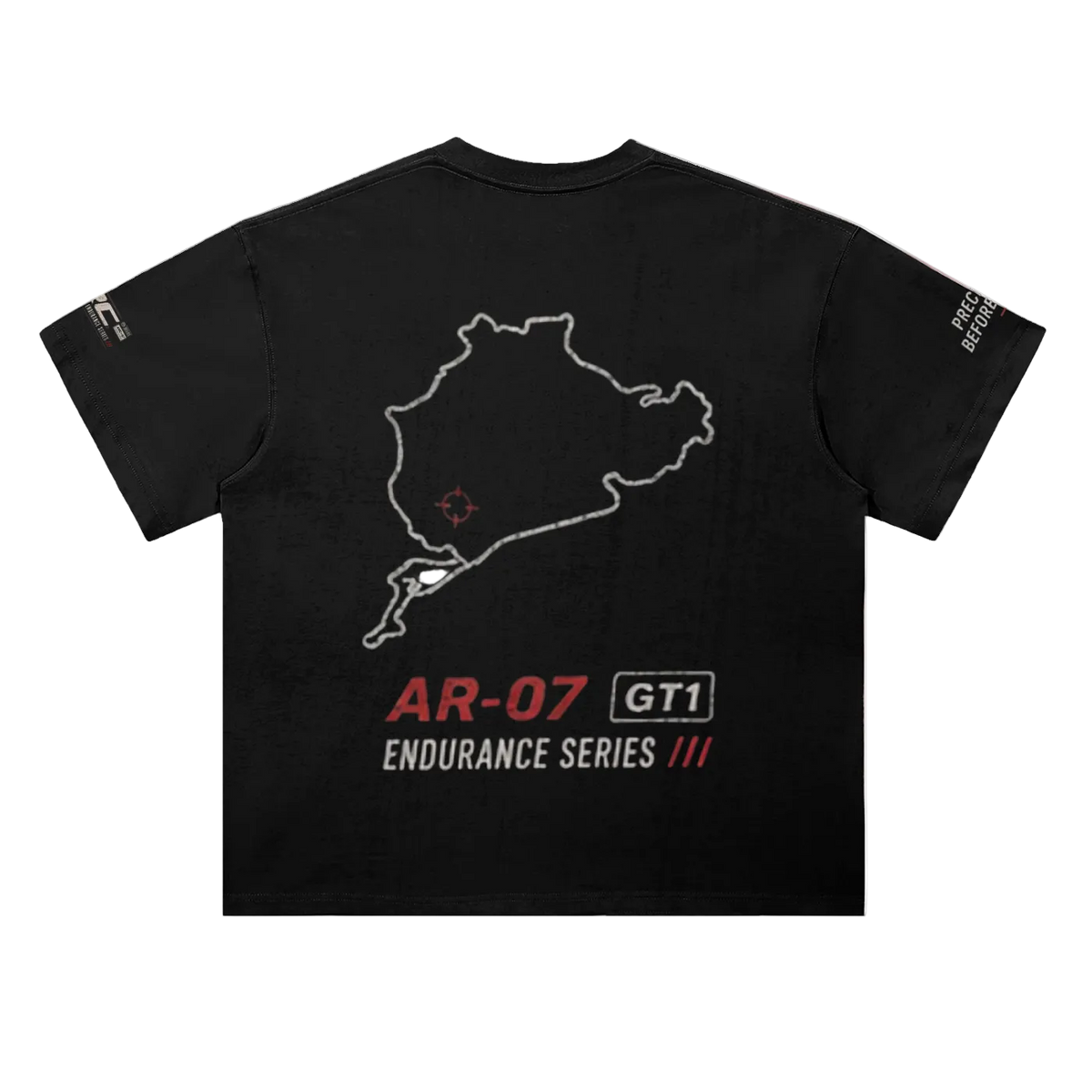 AR-07 Tee in Classic Black — back