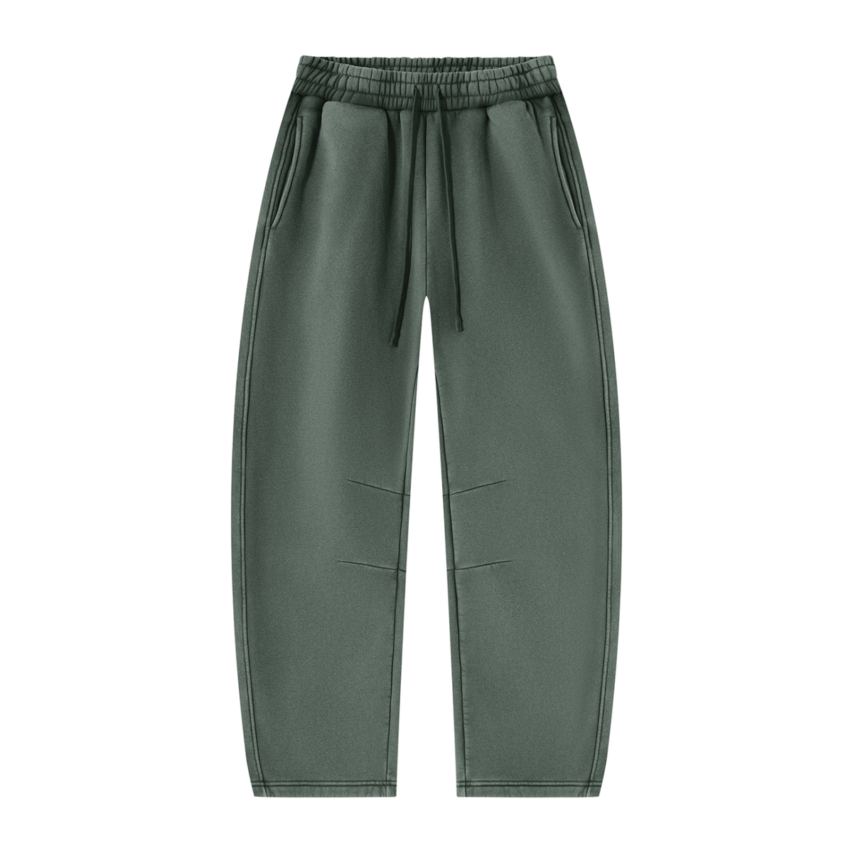 Sweatpants in Washed Green