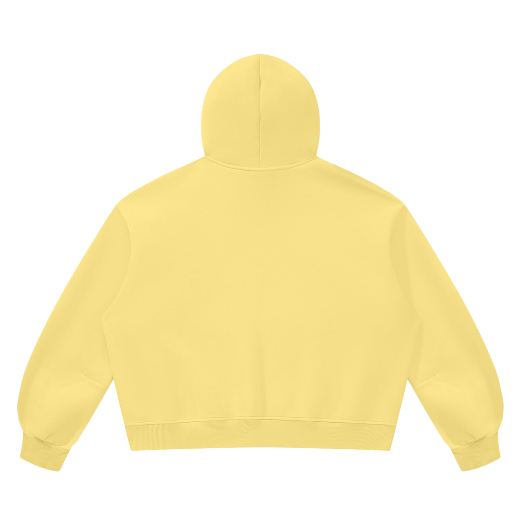 Hoodie in Light Yellow