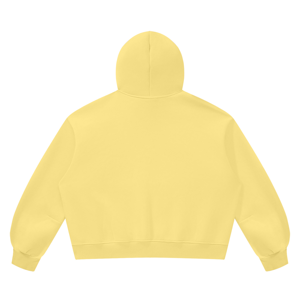 Hoodie in Light Yellow