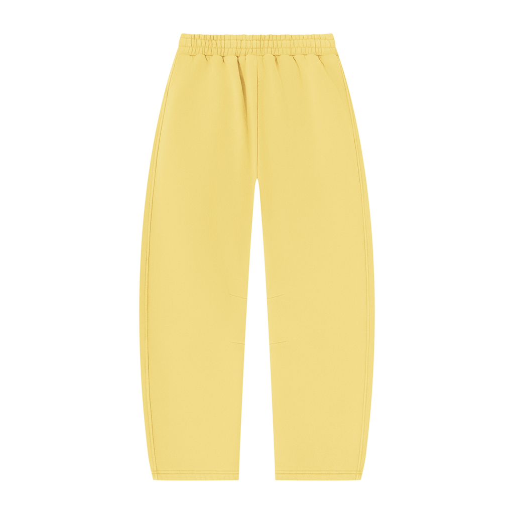 Sweatpants in Light Yellow