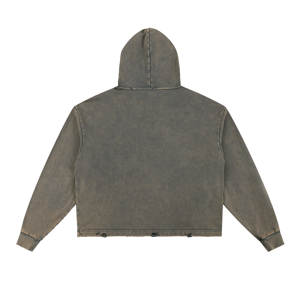Endurance Hoodie in Dust Gray — back