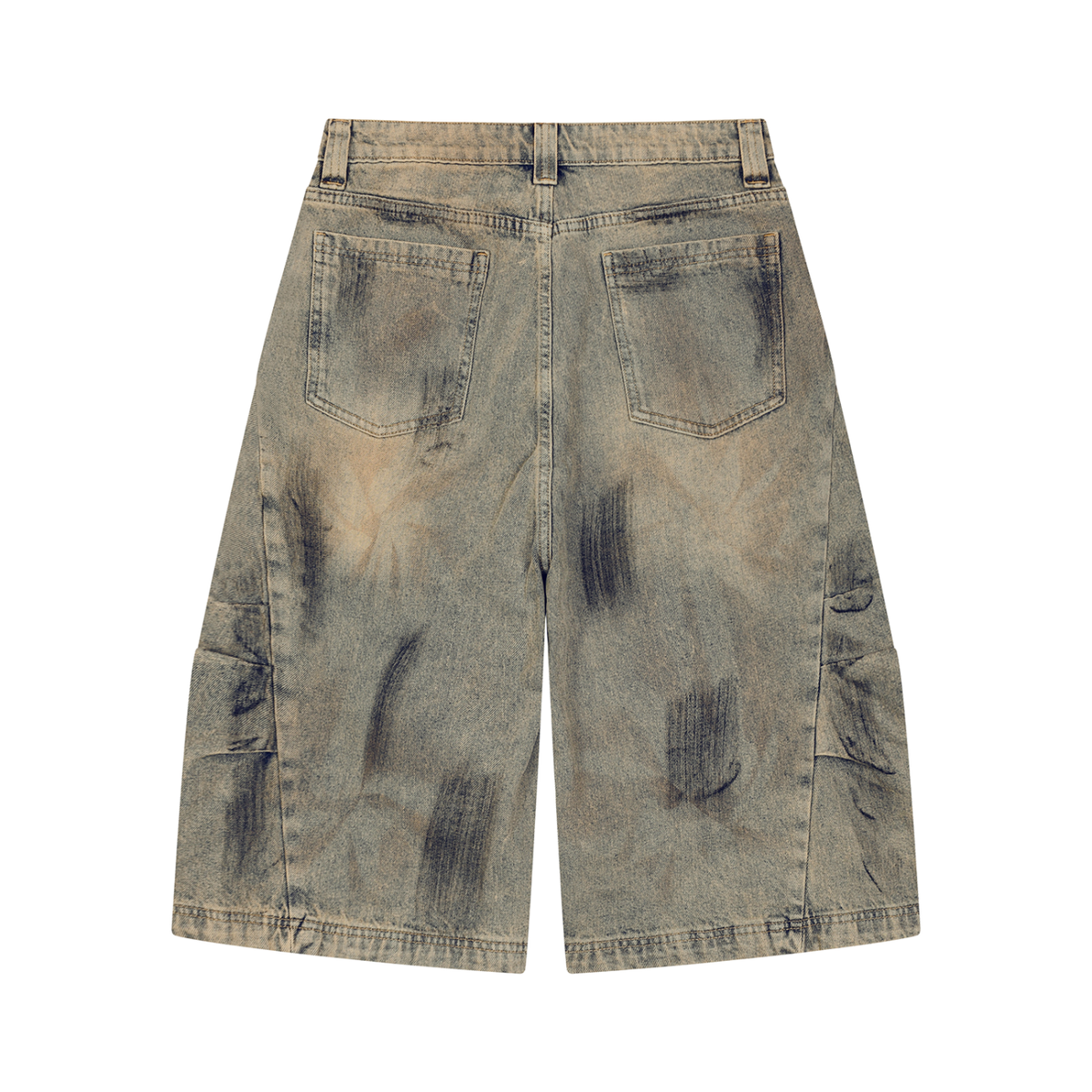 Tread Shorts in Sand Wash — back