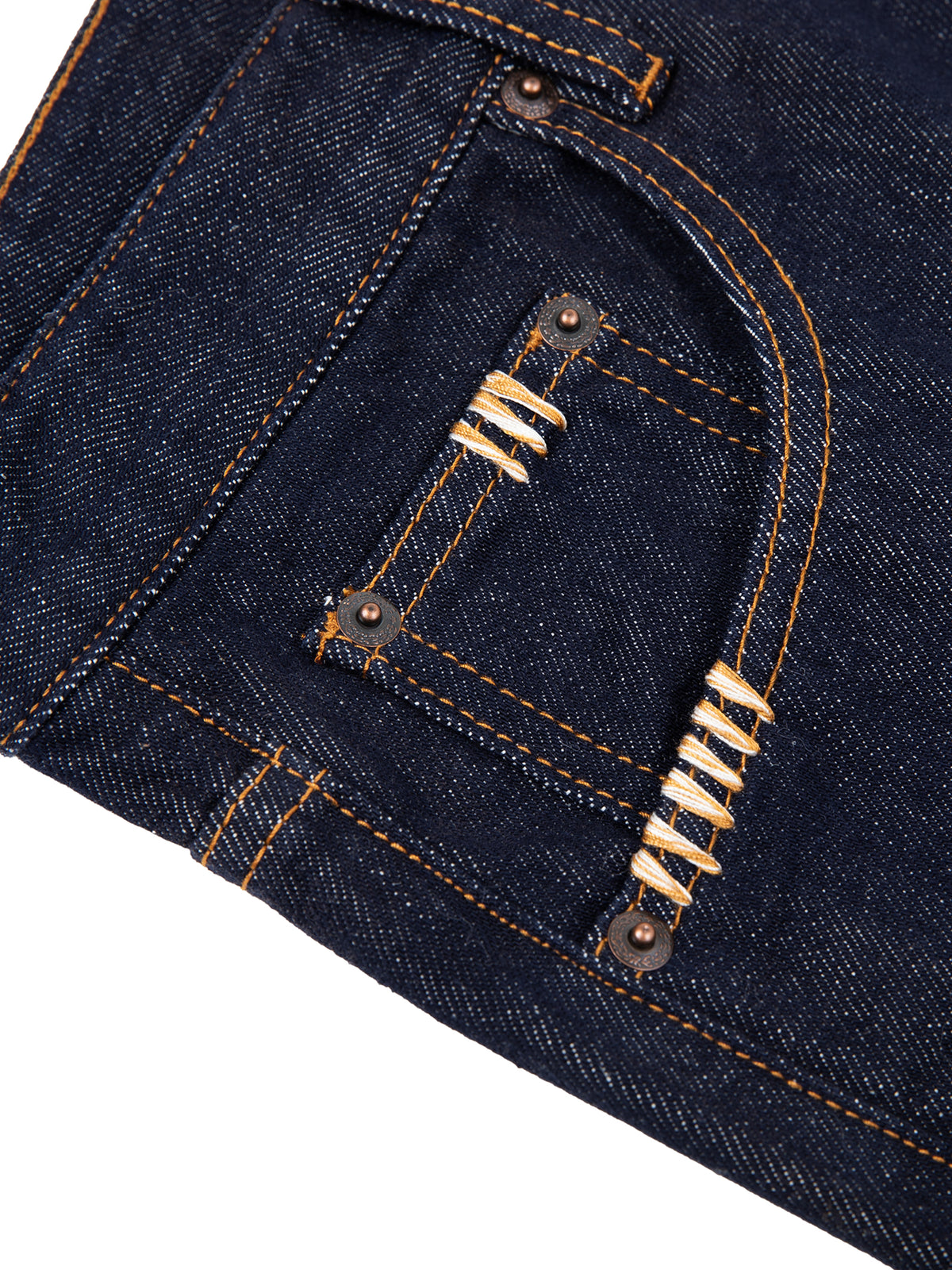 Contrast Stitch Jeans